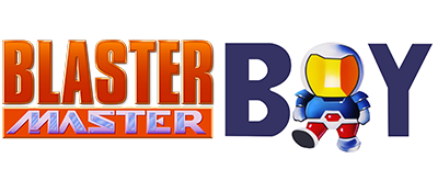 Blaster Master Boy logo for GameBoy